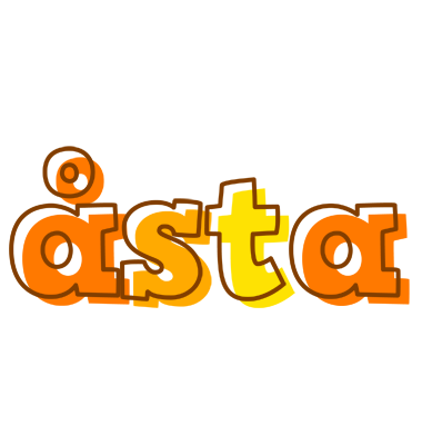 Åsta desert logo
