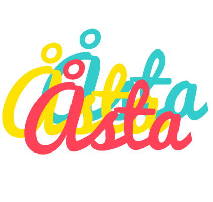Åsta disco logo