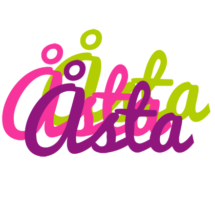 Åsta flowers logo