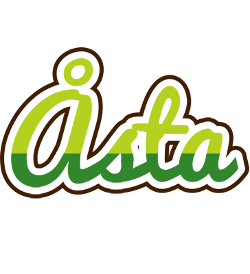 Åsta golfing logo