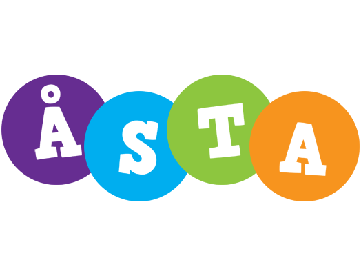 Åsta happy logo