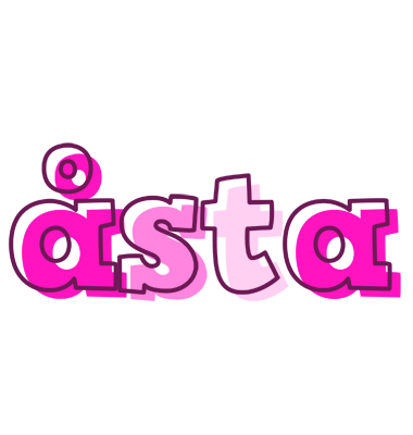 Åsta hello logo