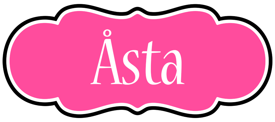 Åsta invitation logo
