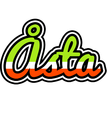 Åsta superfun logo