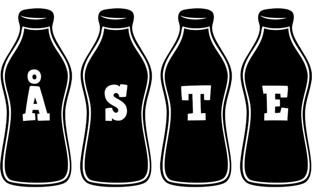 Åste bottle logo