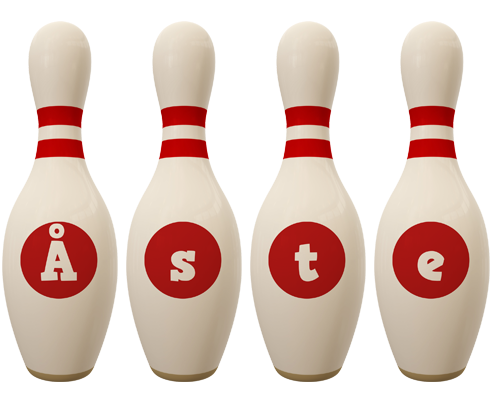 Åste bowling-pin logo