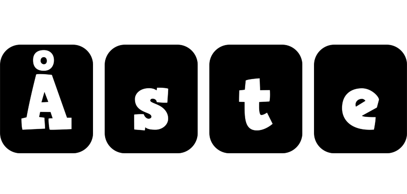 Åste box logo