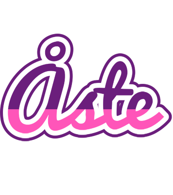Åste cheerful logo
