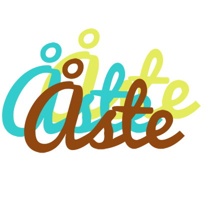Åste cupcake logo