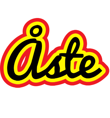 Åste flaming logo