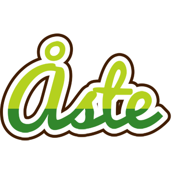 Åste golfing logo