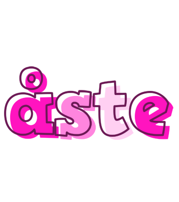 Åste hello logo