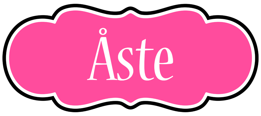 Åste invitation logo