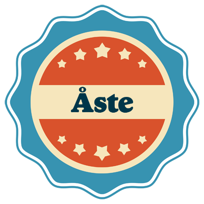 Åste labels logo