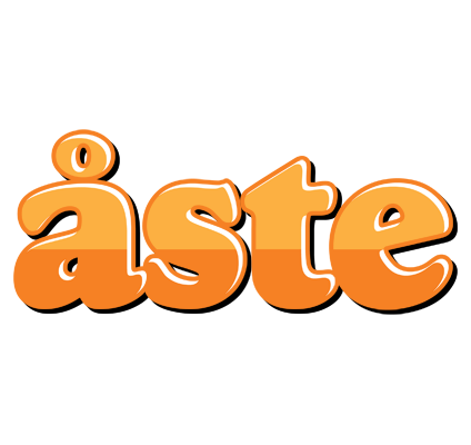 Åste orange logo