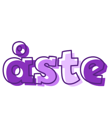 Åste sensual logo