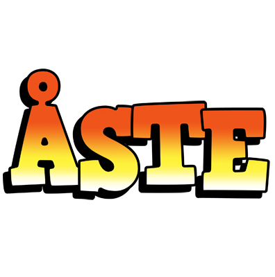 Åste sunset logo