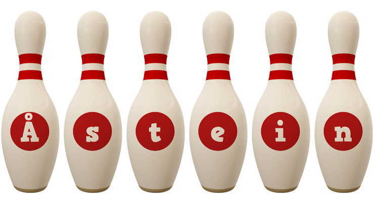 Åstein bowling-pin logo