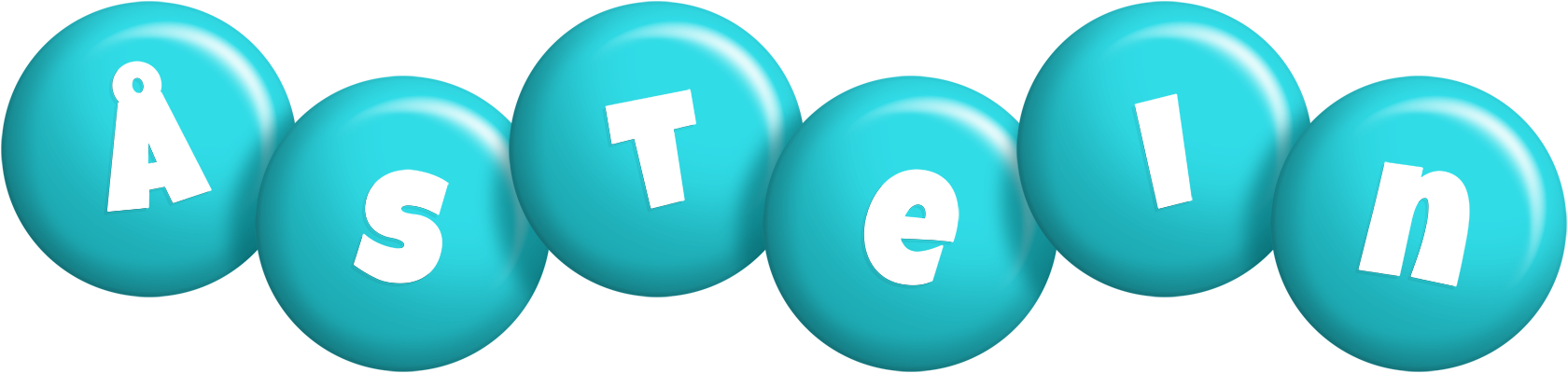 Åstein candy-azur logo