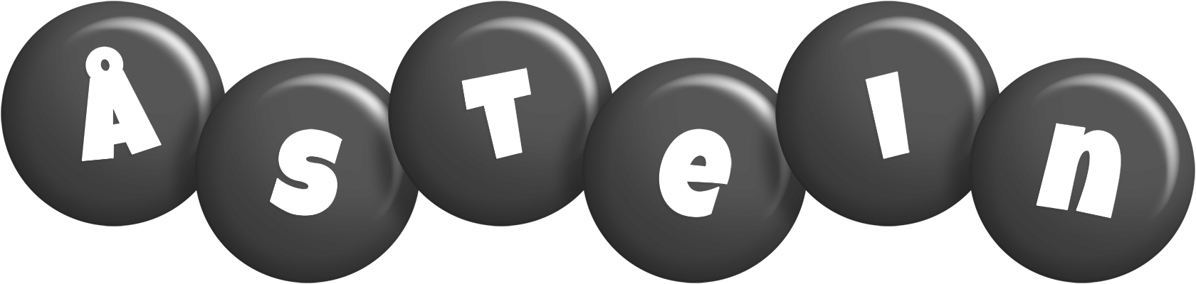 Åstein candy-black logo