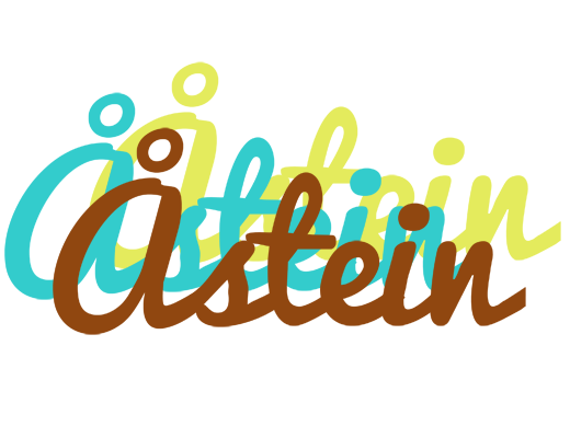 Åstein cupcake logo