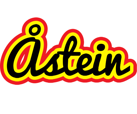 Åstein flaming logo
