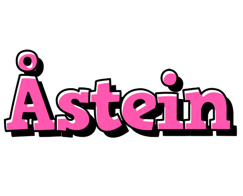 Åstein girlish logo