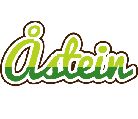Åstein golfing logo