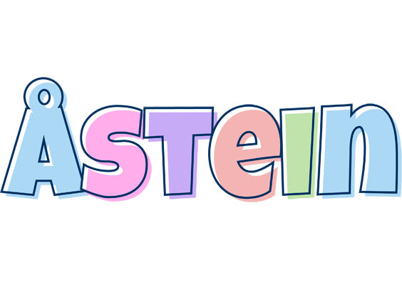 Åstein pastel logo