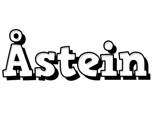 Åstein snowing logo