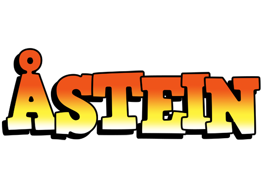 Åstein sunset logo