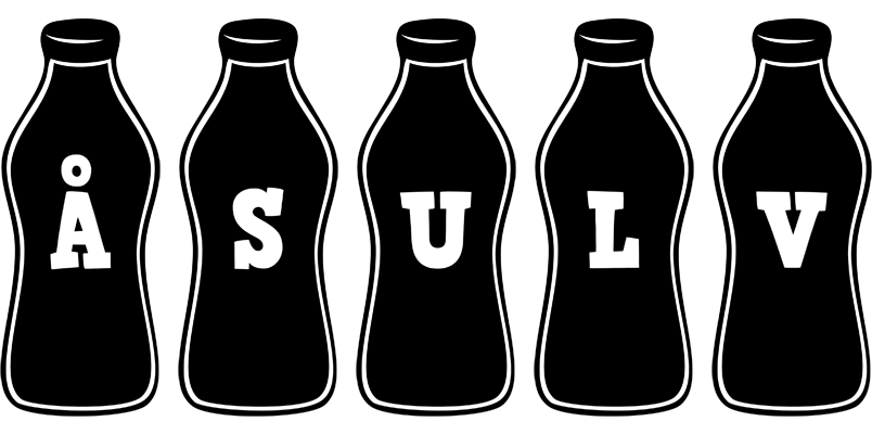 Åsulv bottle logo