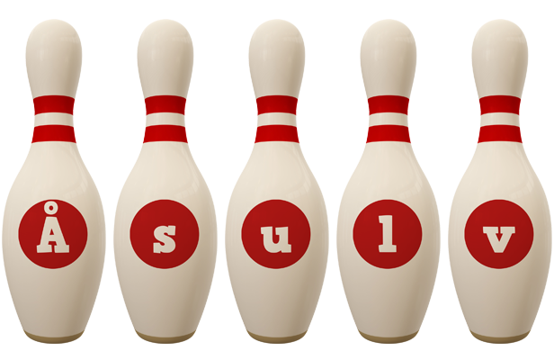 Åsulv bowling-pin logo