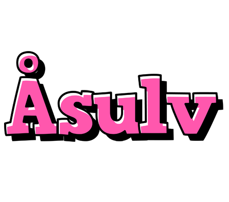 Åsulv girlish logo