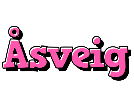 Åsveig girlish logo