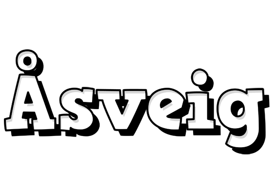 Åsveig snowing logo