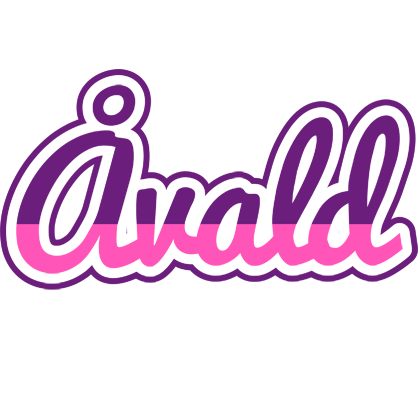 Åvald cheerful logo