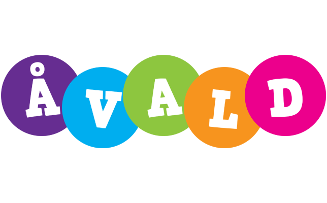 Åvald happy logo