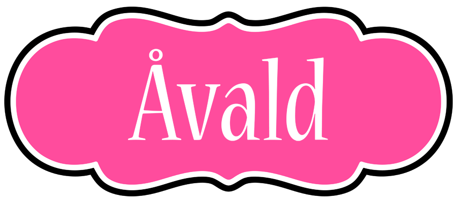 Åvald invitation logo