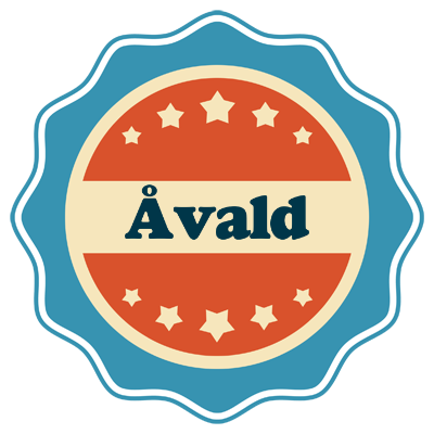 Åvald labels logo