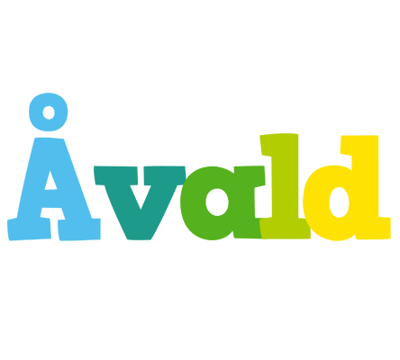 Åvald rainbows logo