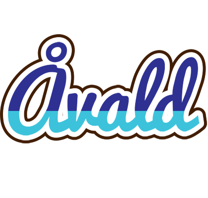 Åvald raining logo