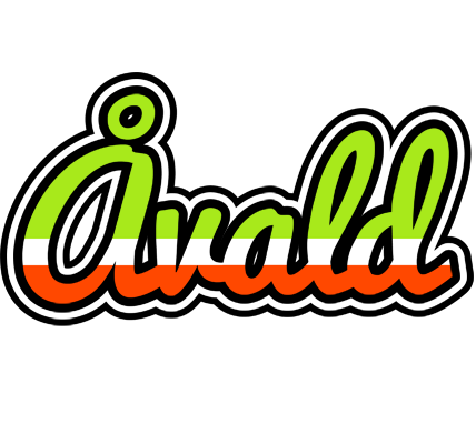 Åvald superfun logo