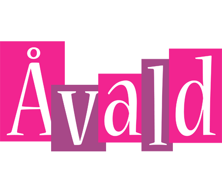 Åvald whine logo