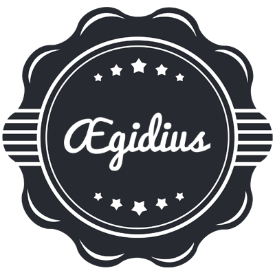 Ægidius badge logo
