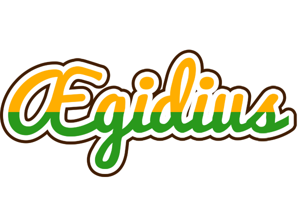 Ægidius banana logo