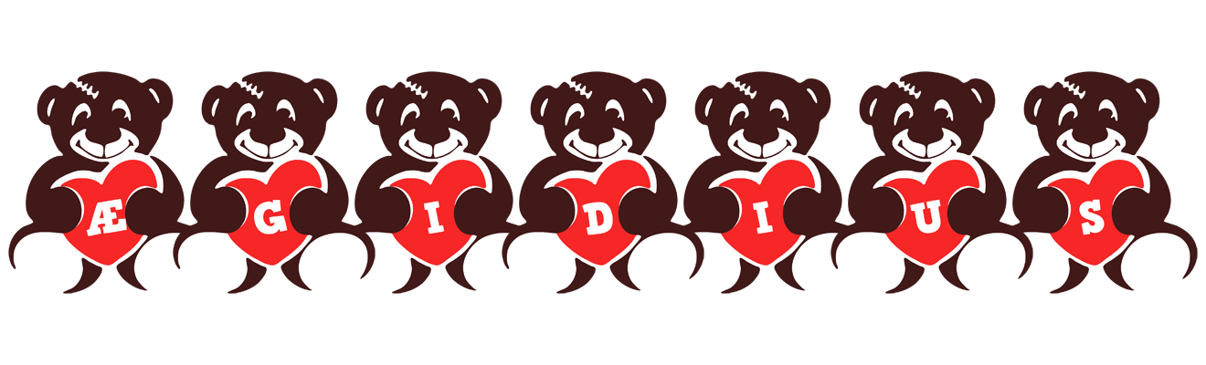 Ægidius bear logo