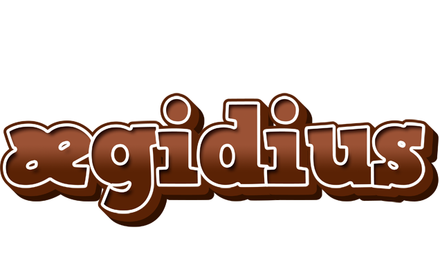 Ægidius brownie logo