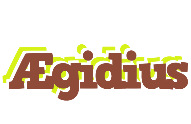 Ægidius caffeebar logo