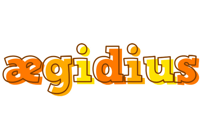 Ægidius desert logo